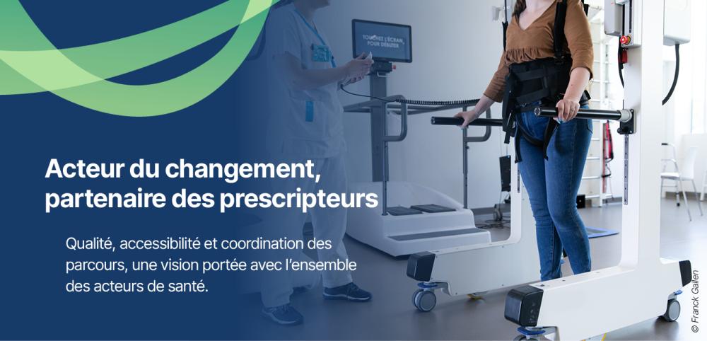 Acteur du changement, partenaire des prescripteurs